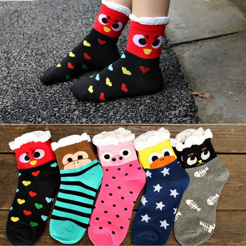 New Autumn Winter Women Cartoon Cotton Socks Women Casual Socks Female Girl Cotton Thick Socks Cute Duck/pig Design Funny socks
New Autumn Winter Women Cartoon Cotton Socks Women Casual Socks Female Girl Cotton Thick Socks Cute Duck/pig Design Funny socks