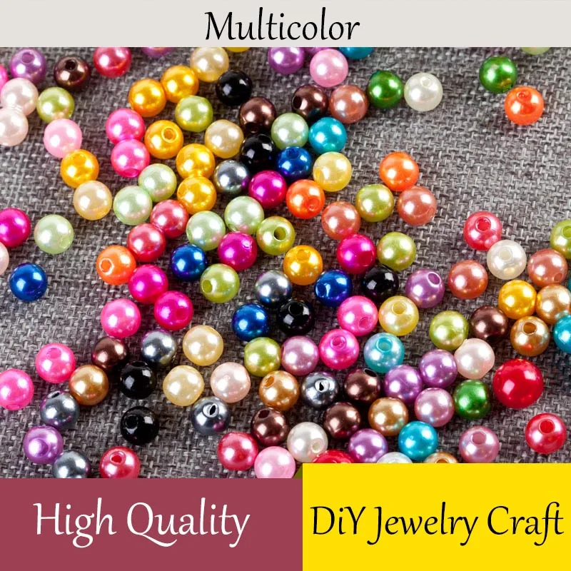 4 6 8 10 12MM With Hole ABS Imitation Simulated-pearl Loose Pearls Beads For Jewelry Findings Making DIY Accessories
4 6 8 10 12MM With Hole ABS Imitation Simulated-pearl Loose Pearls Beads For Jewelry Findings Making DIY Accessories