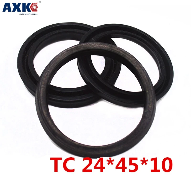 10pcs/NBR Shaft Oil grease Seal TC-24*45*10 Rubber Covered Double Lip With Garter Spring
10pcs/NBR Shaft Oil grease Seal TC-24*45*10 Rubber Covered Double Lip With Garter Spring