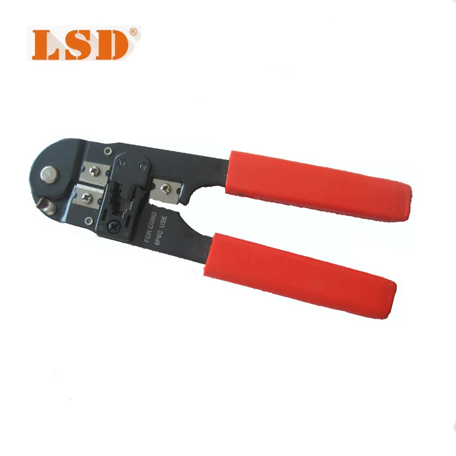LS 2096 RJ11/12 6P6C 6P4C инструмент для сетевого кабеля модульный обжимной телефонного