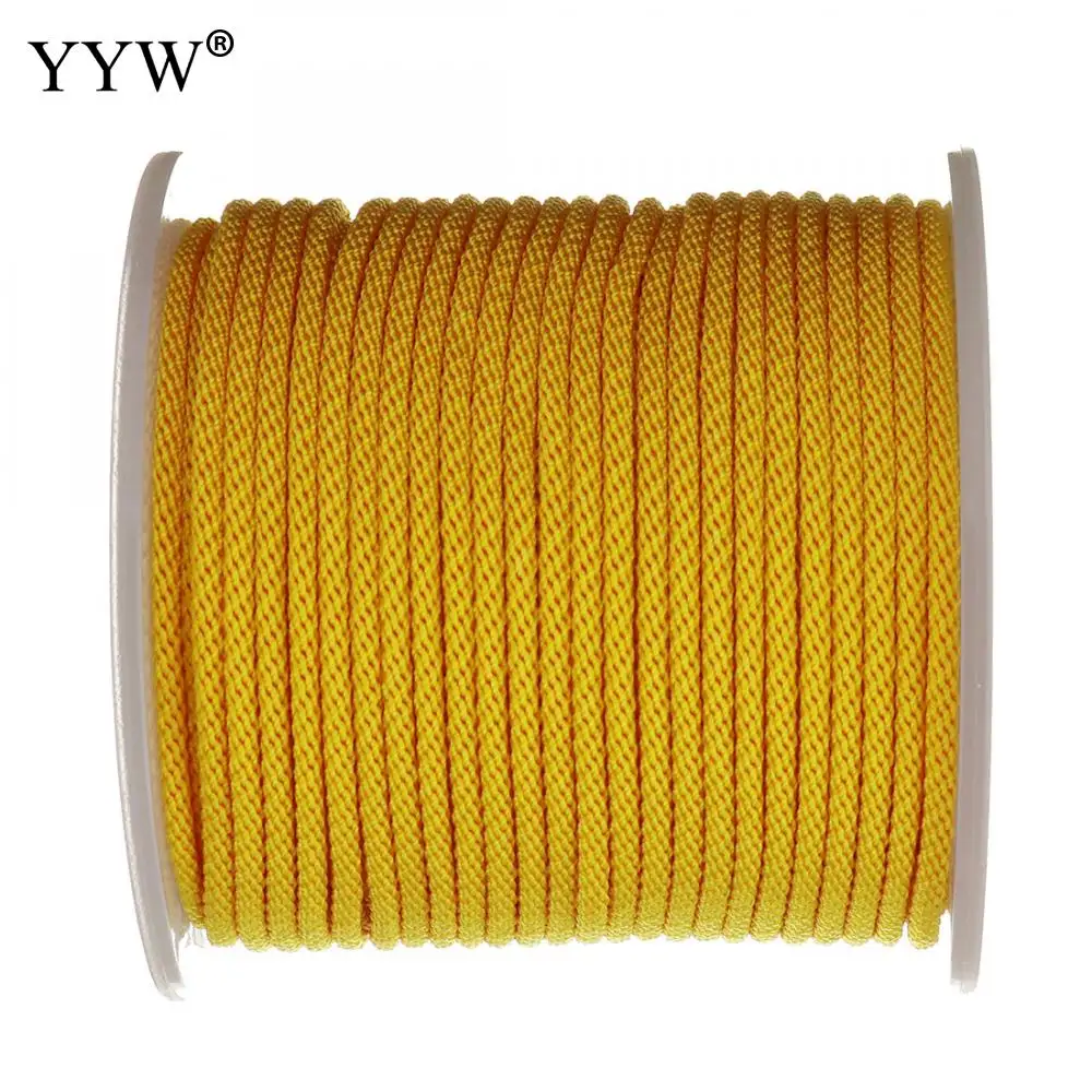 YYW Wholesale Jewelry Findings Nylon Cord Promotion With Plastic Spool Strings Thread For DIY Jewelry Making Colorful Cord 2mm
YYW Wholesale Jewelry Findings Nylon Cord Promotion With Plastic Spool Strings Thread For DIY Jewelry Making Colorful Cord 2mm