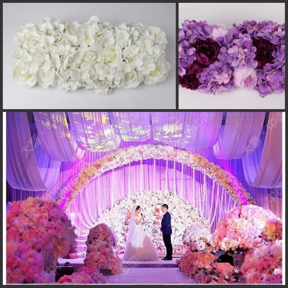 Wedding silk flower row arrangement artificial hydrangea rose arche cappuccino background t-station road decor
Wedding silk flower row arrangement artificial hydrangea rose arche cappuccino background t-station road decor