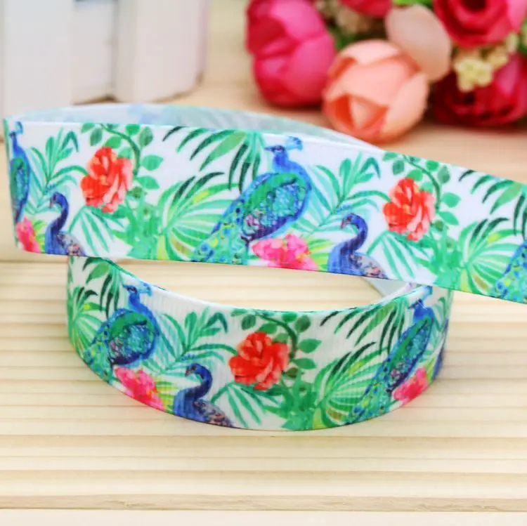 7/8'' Free shipping peacock printed grosgrain ribbon hair bow headwear party decoration wholesale OEM 22mm H4764
7/8'' Free shipping peacock printed grosgrain ribbon hair bow headwear party decoration wholesale OEM 22mm H4764
