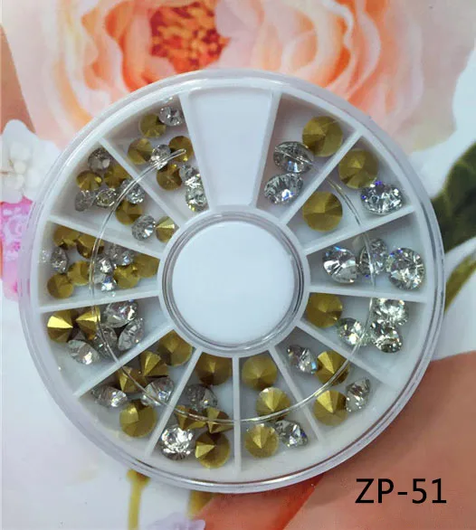 SS6 -SS16 Colorful Cone Style Manicure Multi-size 1*Wheel Top Sharp 3D Tips Studs Shine Rhinestone Crystal Nail Art Glitter
SS6 -SS16 Colorful Cone Style Manicure Multi-size 1*Wheel Top Sharp 3D Tips Studs Shine Rhinestone Crystal Nail Art Glitter