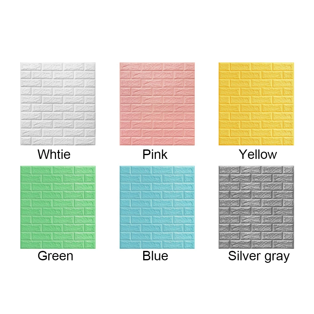 Self adhesive Waterproof TV Background Brick Wallpapers 3D Wall Sticker Living Room Wallpaper Mural Bedroom Decorative Stickers
Self adhesive Waterproof TV Background Brick Wallpapers 3D Wall Sticker Living Room Wallpaper Mural Bedroom Decorative Stickers