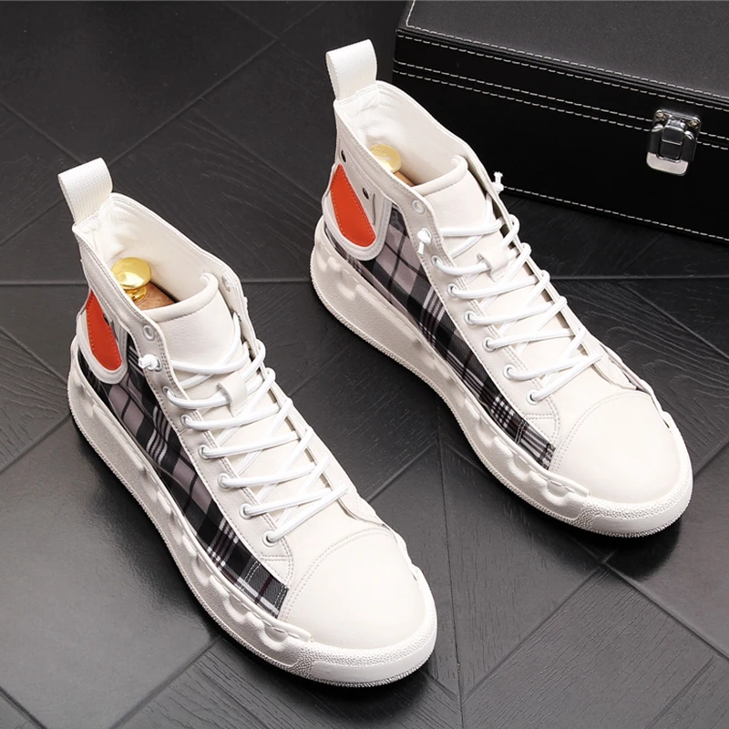 Stephoes Luxury Brand Men Casual Ankle Boots Spring Autumn High Top Men's Vulcanize Comfortable Sneakers Walking Leisure Shoes
Stephoes Luxury Brand Men Casual Ankle Boots Spring Autumn High Top Men's Vulcanize Comfortable Sneakers Walking Leisure Shoes