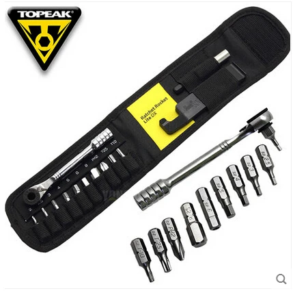 Набор инструментов Topeak TT2524, комплект инструментов с храповым механизмом Rocket Lite DX, 15 в 1, для ремонта велосипеда
Набор инструментов Topeak TT2524, комплект инструментов с храповым механизмом Rocket Lite DX, 15 в 1, для ремонта велосипеда