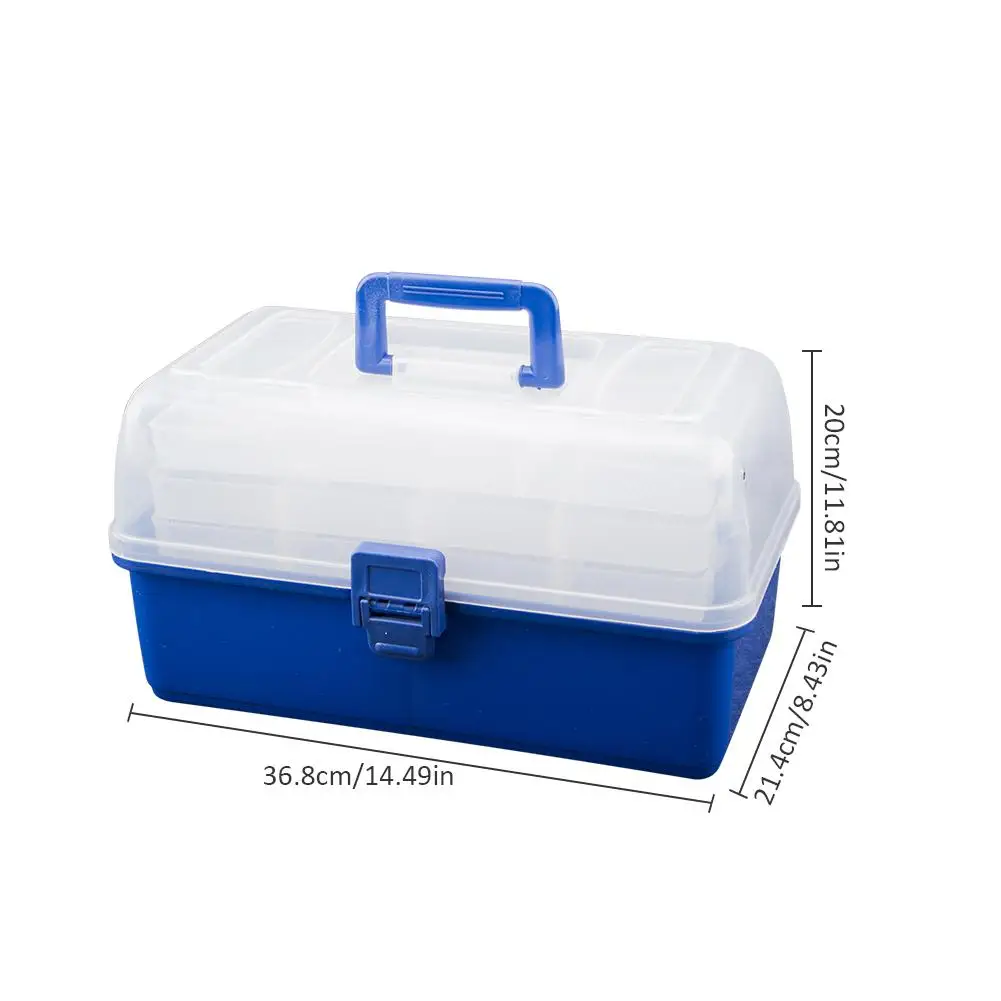 Waterproof Fishing Tackle Box Multi Layer Fly Fishing Storage Case Portable Fishing Gear Storage Box Strong Corrosion Resistant
Waterproof Fishing Tackle Box Multi Layer Fly Fishing Storage Case Portable Fishing Gear Storage Box Strong Corrosion Resistant