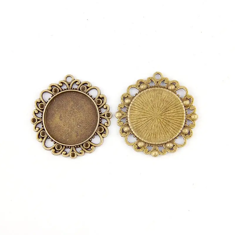 Fit25mm Round Antique Bronze Pendants Setting Cabochon Cameo Base Tray Bezel Blank DIY Jewelry Findings
Fit25mm Round Antique Bronze Pendants Setting Cabochon Cameo Base Tray Bezel Blank DIY Jewelry Findings