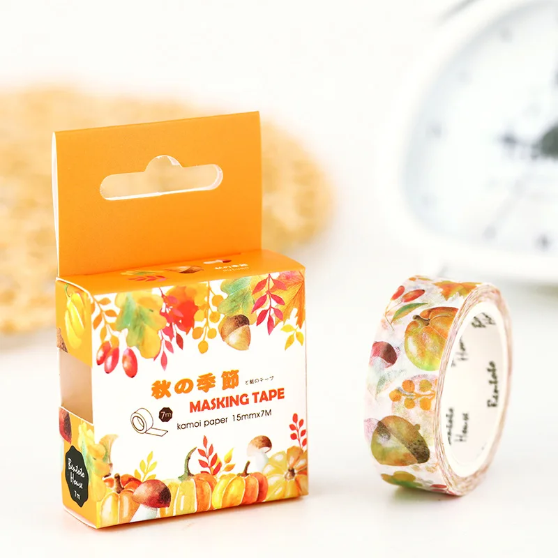 Autumn Years Washi Tape Diy Decorative Scrapbooking Masking Tape Adhesive Tape Set Label Sticker
Autumn Years Washi Tape Diy Decorative Scrapbooking Masking Tape Adhesive Tape Set Label Sticker