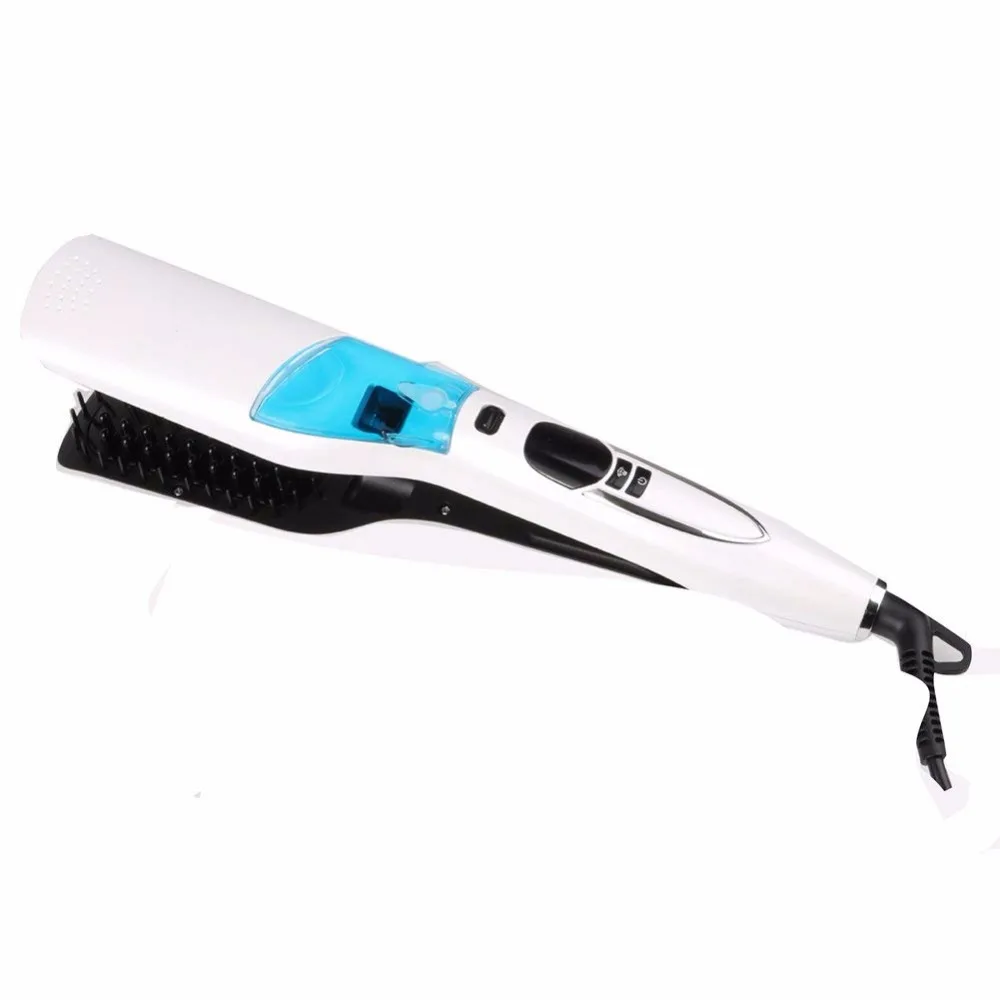 Hair Straight Ceramic Electric Styling Brush Steam Moisturizing Hair Straightener Brush Vapor Spray Fast Flat Iron Comb LCD 3233
Hair Straight Ceramic Electric Styling Brush Steam Moisturizing Hair Straightener Brush Vapor Spray Fast Flat Iron Comb LCD 3233