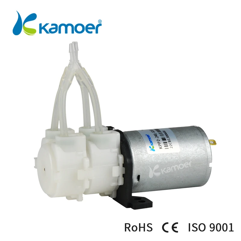 Kamoer KPP2 Mini Peristaltic Pump 24V Water Pump Double Head Low Noise for Environmental Protect, Food and Beverage
Kamoer KPP2 Mini Peristaltic Pump 24V Water Pump Double Head Low Noise for Environmental Protect, Food and Beverage