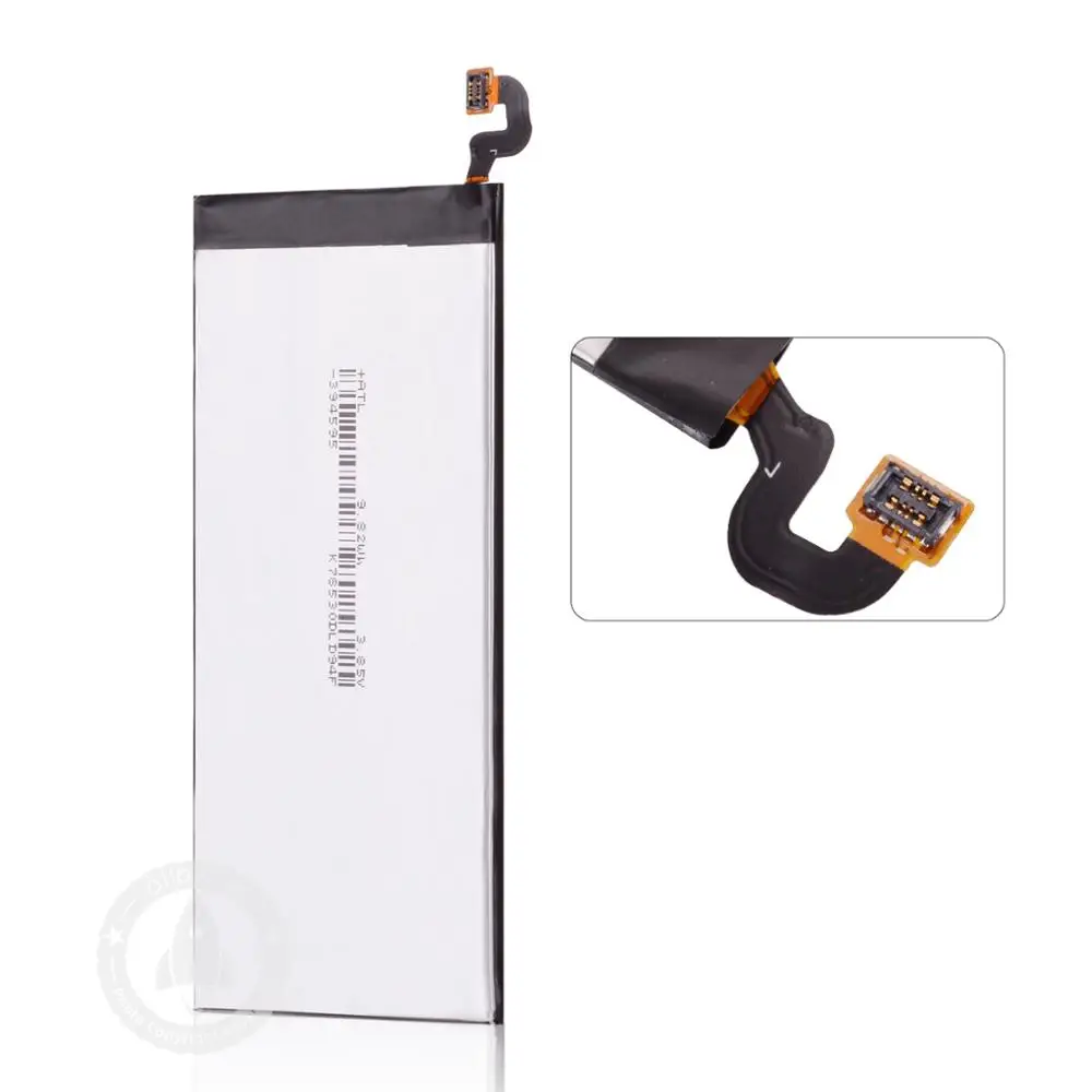 Оригинальная запасная батарея для SAMSUNG GALAXY S6 EB-BG920AB 2550 мАч SM-G920 SM-G920F G920I G920A G9200 G9208