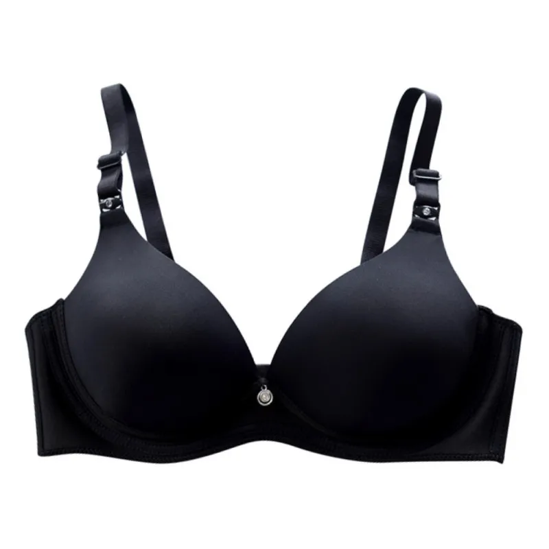 New Solid Color Glossy Push Up Bra Wire Free Seamless Brassiere Sexy Women Underwear Adjustable Lingerie B Cup Bralette 34-38 W2
New Solid Color Glossy Push Up Bra Wire Free Seamless Brassiere Sexy Women Underwear Adjustable Lingerie B Cup Bralette 34-38 W2