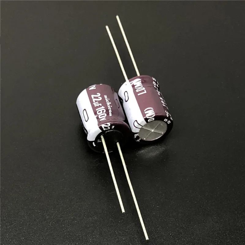 5pcs/50pcs 22uF 160V NICHICON LD Series 10x12.5mm High Ripple Current Long life 160V22uF Aluminum Electrolytic capacitor
5pcs/50pcs 22uF 160V NICHICON LD Series 10x12.5mm High Ripple Current Long life 160V22uF Aluminum Electrolytic capacitor