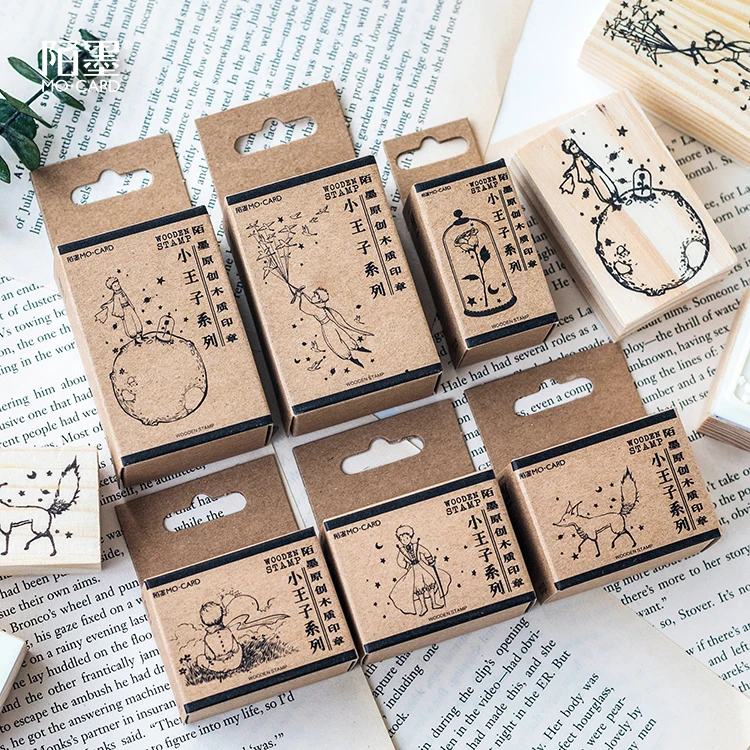 Little Prince Theme Diy Wooden Rubber Stamps Diary Scrapbooking Stamps Set for Picture Making Cards Crafts
Little Prince Theme Diy Wooden Rubber Stamps Diary Scrapbooking Stamps Set for Picture Making Cards Crafts