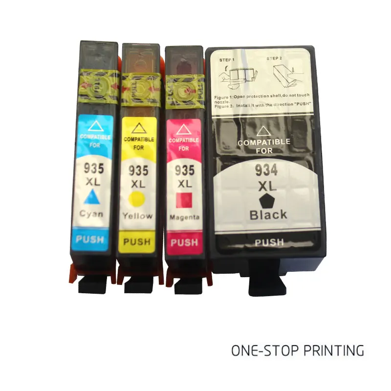 4PK 934 934XL 935 935XL Ink Cartrdiges Replacement for Officejet Pro 6830 6230 6835, Officejet 6815 6812 6820 6220 Printers
4PK 934 934XL 935 935XL Ink Cartrdiges Replacement for Officejet Pro 6830 6230 6835, Officejet 6815 6812 6820 6220 Printers