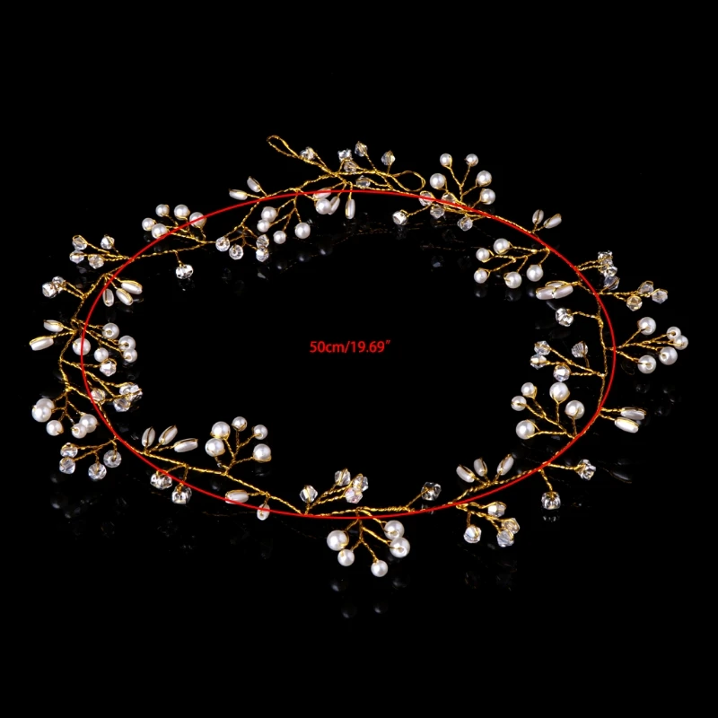 Luxury Wedding Bridal Rhinestone Faux Pearl Floral Headband Tiara Hair Chain Headpiece Women Hair Jewelry Party Accessories NEW
Luxury Wedding Bridal Rhinestone Faux Pearl Floral Headband Tiara Hair Chain Headpiece Women Hair Jewelry Party Accessories NEW