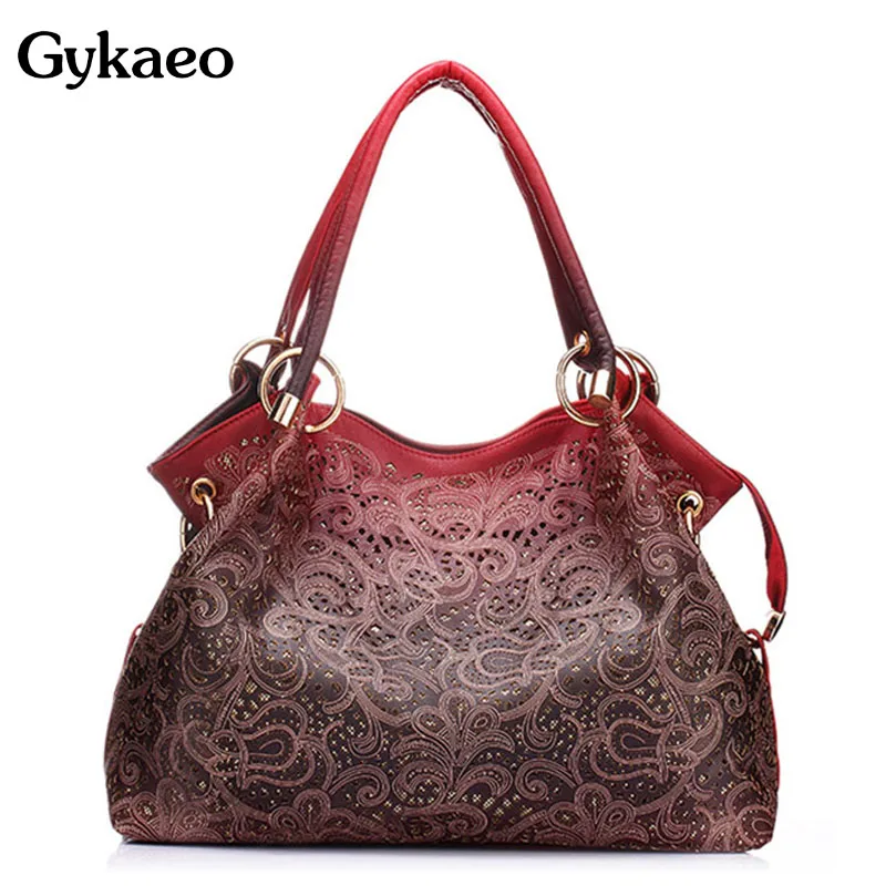 Gykaeo Top-handle Tote Bags for Women Hollow Out Floral Print Shoulder Bags Handbags Women Famous Brands Ladies Fashion Handbag
Gykaeo Top-handle Tote Bags for Women Hollow Out Floral Print Shoulder Bags Handbags Women Famous Brands Ladies Fashion Handbag