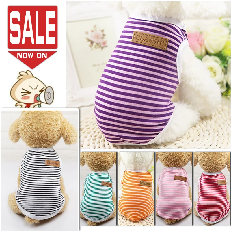 2018 Summer Pet Dog Clothes Puppy Dog Cat Vest Shirt Pet Dog Coat Cute Cotton Chihuahua Vest for Small Medium Dogs Clothing XS
2018 Summer Pet Dog Clothes Puppy Dog Cat Vest Shirt Pet Dog Coat Cute Cotton Chihuahua Vest for Small Medium Dogs Clothing XS