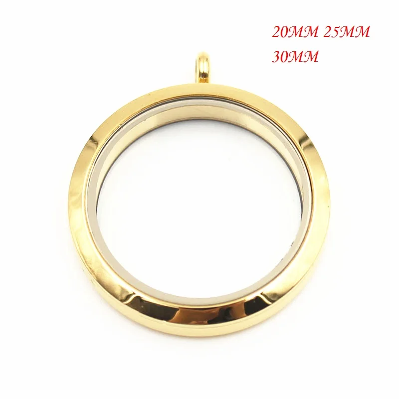 10Pcs/lot Mix Size Round Gold Plain Screw Floating Locket 316L Stainless Steel Floating Charms Memory Glass Locket Pendant
10Pcs/lot Mix Size Round Gold Plain Screw Floating Locket 316L Stainless Steel Floating Charms Memory Glass Locket Pendant