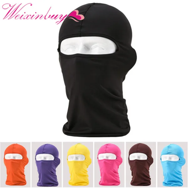 WEIXINBUY Unisex UV Protection Mask Full Face Head Neck Balaclava | Аксессуары для одежды