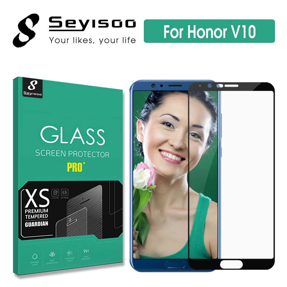 100% Original Seyisoo Premium 2.5D 9H 0.3mm Full Cover Screen Protector Tempered Glass For Huawei Honor V10 Honor View 10 Film
100% Original Seyisoo Premium 2.5D 9H 0.3mm Full Cover Screen Protector Tempered Glass For Huawei Honor V10 Honor View 10 Film
