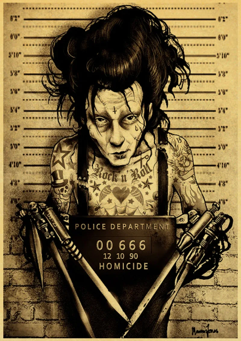 Vintage Edward Scissorhands classic movie retro posters home decor kraft wall paper High Quality Painting wall stickers
Vintage Edward Scissorhands classic movie retro posters home decor kraft wall paper High Quality Painting wall stickers