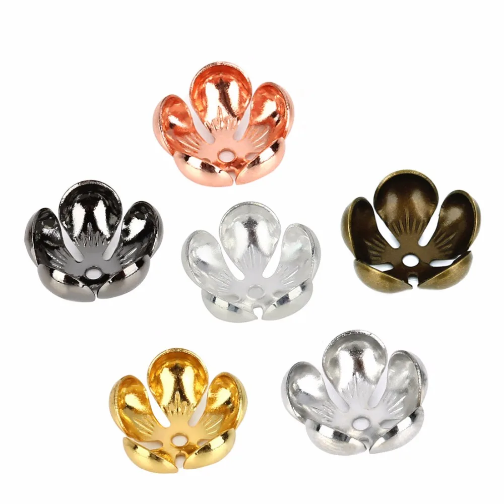 100 PCS Gold /Silver Color Flowers Tray Metal Brass Filigree Flowers Bead Caps Connectors For Jewelry Making 7 Colors
100 PCS Gold /Silver Color Flowers Tray Metal Brass Filigree Flowers Bead Caps Connectors For Jewelry Making 7 Colors