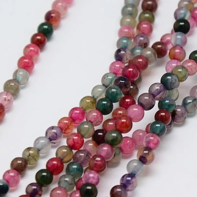 10 strands (Approx 62pcs/strand) 6mm Mixed Color Natural Stone Dyed Round Beads Strand Hole: 1mm for Jewelry Decoration
10 strands (Approx 62pcs/strand) 6mm Mixed Color Natural Stone Dyed Round Beads Strand Hole: 1mm for Jewelry Decoration