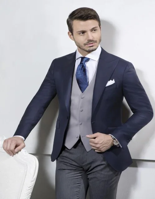2018 One Button Long Party Evening Dinner Prom Suit NewArrivalWedding Men Suit Groom Tuxedos Peaked Lapel(jacket+pants+vest+tie)
2018 One Button Long Party Evening Dinner Prom Suit NewArrivalWedding Men Suit Groom Tuxedos Peaked Lapel(jacket+pants+vest+tie)