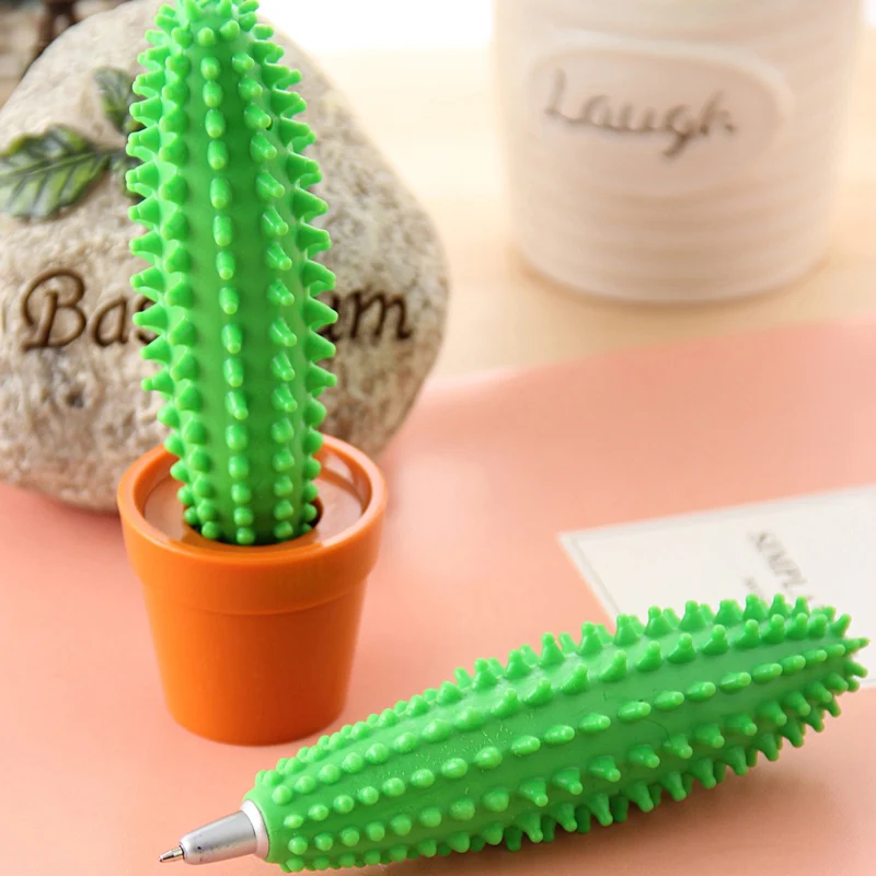 Stationery cartoon small fresh cactus ballpoint pen for primary school students in the prize ballpoint pen
Stationery cartoon small fresh cactus ballpoint pen for primary school students in the prize ballpoint pen