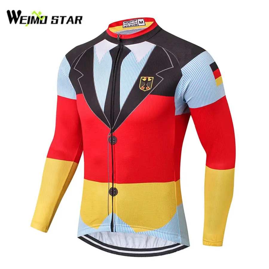 Gentleman clothes Weimostar Men Long Sleeve Cycling Jersey MTB Bike Bicycle cycling clothing Breathable Wear MTB Ciclismo
Gentleman clothes Weimostar Men Long Sleeve Cycling Jersey MTB Bike Bicycle cycling clothing Breathable Wear MTB Ciclismo