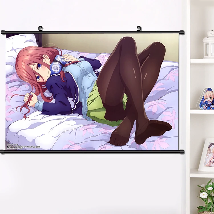 Anime Go-Toubun no Hanayome Nakano Nino Cute Wall Scroll Poster Manga Wall Hanging Poster Fasjion Home Decoration Art 40*60cm
Anime Go-Toubun no Hanayome Nakano Nino Cute Wall Scroll Poster Manga Wall Hanging Poster Fasjion Home Decoration Art 40*60cm