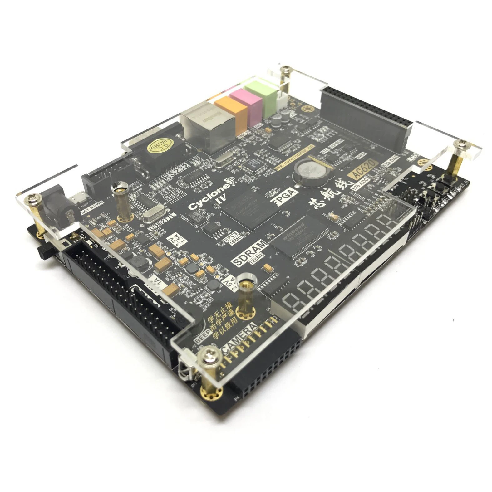 Макетная плата AC620 Altera FPGA с видеоуроками, руководства NIOS, изданные учебники
Макетная плата AC620 Altera FPGA с видеоуроками, руководства NIOS, изданные учебники