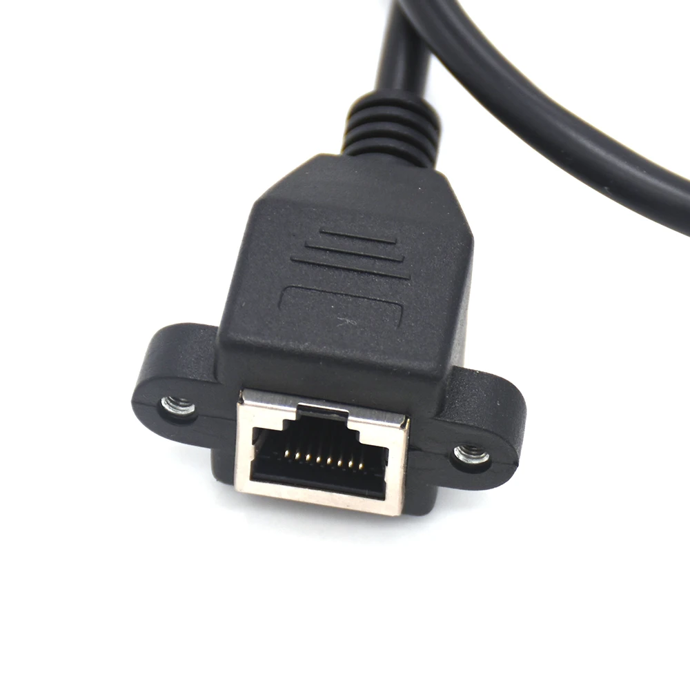 100pcs 1M 8 Pin RJ45 Male to Female Cable Adapter Screw Lock Panel Mount RJ45 Ethernet LAN Network Extension Cable Cord Line
100pcs 1M 8 Pin RJ45 Male to Female Cable Adapter Screw Lock Panel Mount RJ45 Ethernet LAN Network Extension Cable Cord Line
