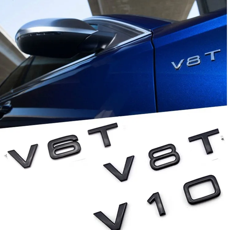 2pcs Original quality ABS Black V6T V8T V10 car fender sticker car Audi A3 A4 A6 A7 A8 TT Q3 Q5 Q7
2pcs Original quality ABS Black V6T V8T V10 car fender sticker car Audi A3 A4 A6 A7 A8 TT Q3 Q5 Q7