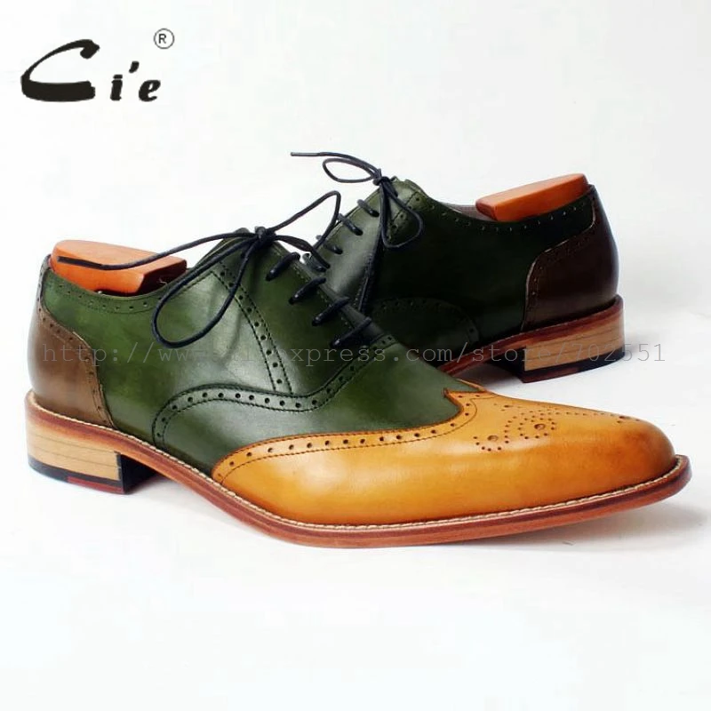 cie bespoke men shoe custom handmade full brogues lace-up genuine calf leather outsole breathable men's shoe dress pointed OX308
cie bespoke men shoe custom handmade full brogues lace-up genuine calf leather outsole breathable men's shoe dress pointed OX308