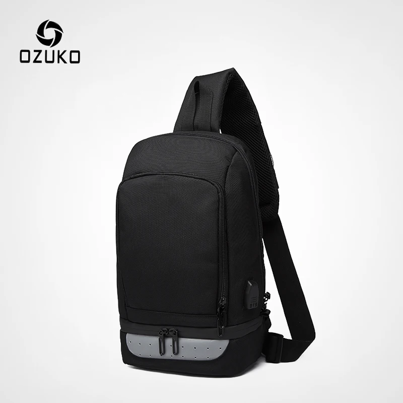 OZUKO Multifunction Crossbody Bags for Men USB Charging Chest Pack Water Repellent Male Messenger Bag Casual Shoulder Sling Bag
OZUKO Multifunction Crossbody Bags for Men USB Charging Chest Pack Water Repellent Male Messenger Bag Casual Shoulder Sling Bag
