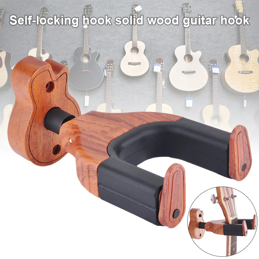 1pcs Wooden Wall Mount Guitar Hanger Holder Hook Keeper Hanging Bracket Household Practical Guitar Hanger Holder Hook
1pcs Wooden Wall Mount Guitar Hanger Holder Hook Keeper Hanging Bracket Household Practical Guitar Hanger Holder Hook