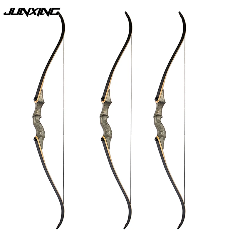 American Recurve Bow 25-60 LBS 58 inches with 15 inches Riser for Right Hand User Archery Bow Hunting Shooting
American Recurve Bow 25-60 LBS 58 inches with 15 inches Riser for Right Hand User Archery Bow Hunting Shooting