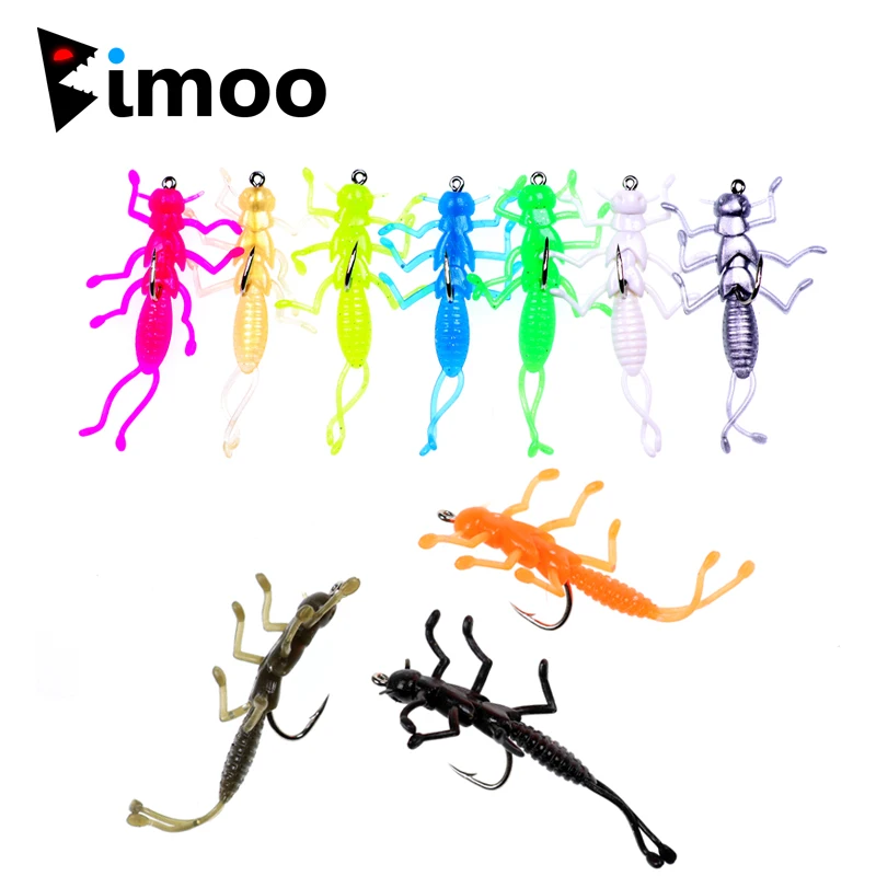 Bimoo 10 ⑤ упак. Stonefly Nymphs мухи для рыбной ловли приманка мягкая Stonefly приманка для Crappie форель для рыбалки 35 мм многоцветная с крючком
Bimoo 10 ⑤ упак. Stonefly Nymphs мухи для рыбной ловли приманка мягкая Stonefly приманка для Crappie форель для рыбалки 35 мм многоцветная с крючком