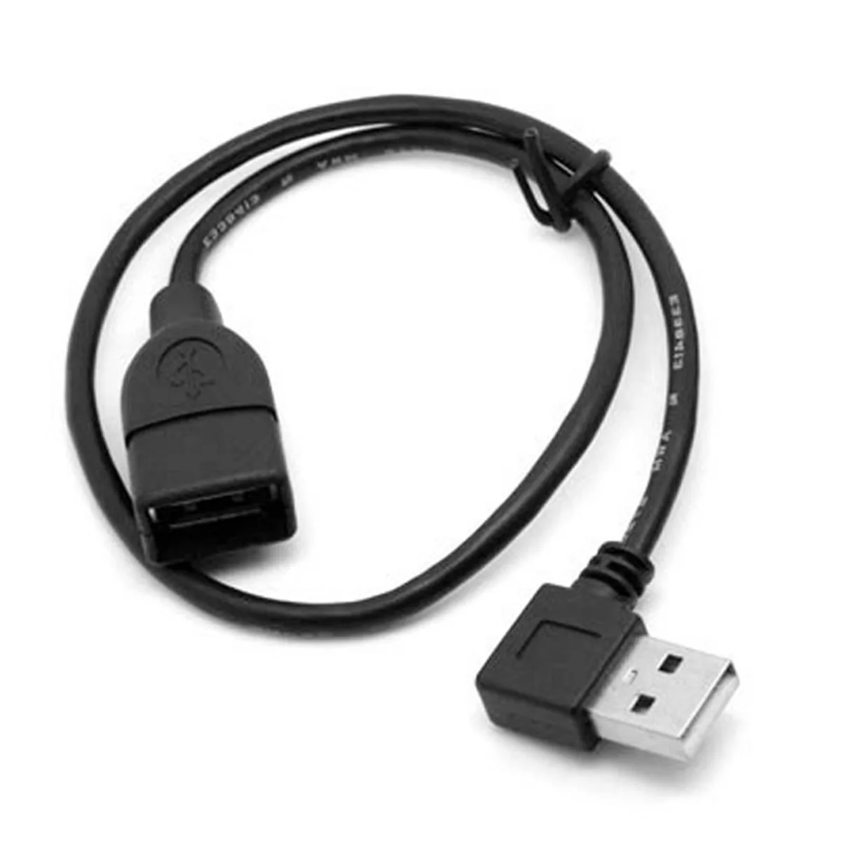 

Xiwai Left Angled USB 2.0 90 Degree A Type 480M Male to Female Extension Cable 10cm 20cm 40cm