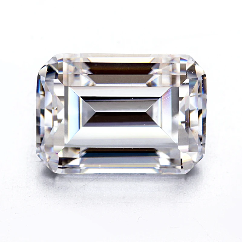 Clear White Octagon Emerald Cut 9x11mm EF Color Moissanites Stone For Jewelry Rings.
Clear White Octagon Emerald Cut 9x11mm EF Color Moissanites Stone For Jewelry Rings.