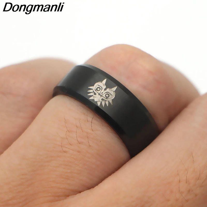 20pcs/lot M1431 DMLSKY Men's Cartoon Ring In Black For Men Stainless Steel Wedding Band Laser Engraved
20pcs/lot M1431 DMLSKY Men's Cartoon Ring In Black For Men Stainless Steel Wedding Band Laser Engraved