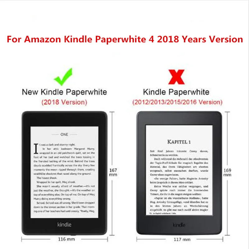 Wekays Cartoon Leather Fundas Case For Coque New Amazon Kindle Paperwhite 4 2018 6.0 inch 10th Generation Cover Case Paperwhit4
Wekays Cartoon Leather Fundas Case For Coque New Amazon Kindle Paperwhite 4 2018 6.0 inch 10th Generation Cover Case Paperwhit4