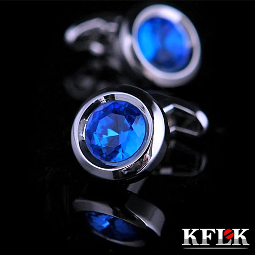 KFLK 2020 роскошные запонки для рубашек для мужчин подарок брендовые Свадебные Запонки с синими кристаллами запонки высокого качества ювелирн...
KFLK 2020 роскошные запонки для рубашек для мужчин подарок брендовые Свадебные Запонки с синими кристаллами запонки высокого качества ювелирн...