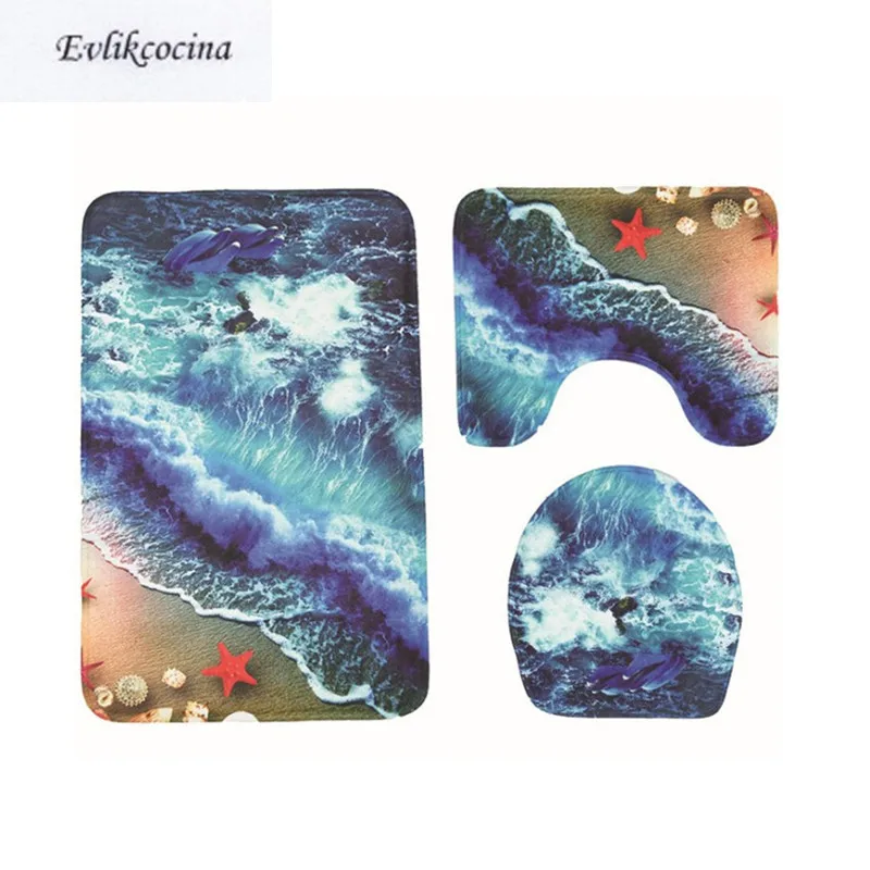 Free Shipping 3 pcs Waves Ocean Bath Mats Anti Slip Bathroom Mat Set Tapete Banheiro Washable Bathroom Toilet Rugs Alfombra Bano
Free Shipping 3 pcs Waves Ocean Bath Mats Anti Slip Bathroom Mat Set Tapete Banheiro Washable Bathroom Toilet Rugs Alfombra Bano