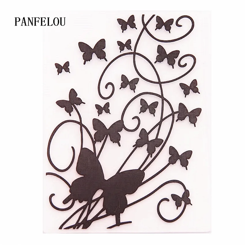 PANFELOU Vines butterfly Embossing folders Plastic For Scrapbooking DIY Template Fondant Cake Photo Album Card Making
PANFELOU Vines butterfly Embossing folders Plastic For Scrapbooking DIY Template Fondant Cake Photo Album Card Making