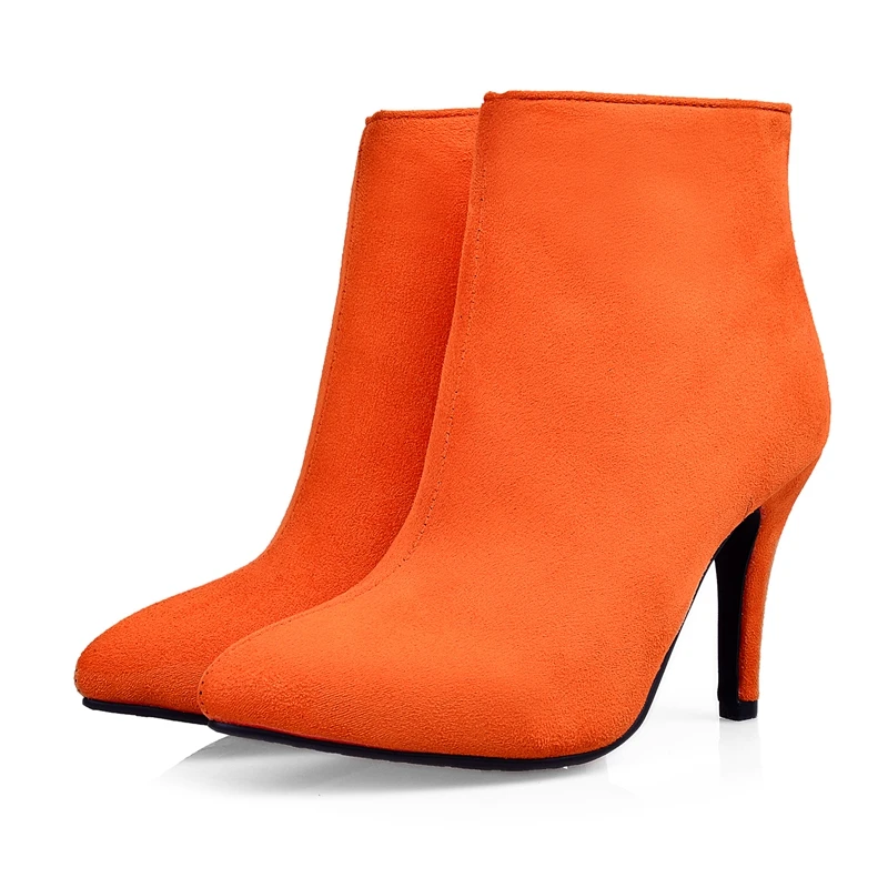 ENMAYER Top quality women pointed toe square heel flock ankle boots lady flock motorcycle Zipper boots ZYL163
ENMAYER Top quality women pointed toe square heel flock ankle boots lady flock motorcycle Zipper boots ZYL163